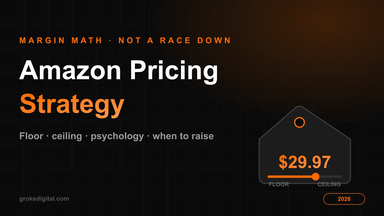 Amazon pricing strategy 2026 — price for profit, not just the Buy Box